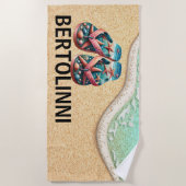 Beach Theme Strandtuch (Vorderseite)