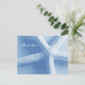 Beach Theme Vielen Dank Postkarten (Stehend Vorderseite)