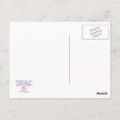 Beach Theme Vielen Dank Postkarten (Rückseite)