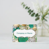 Beach Theme Visitenkarte (Stehend Vorderseite)