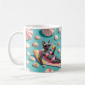  Beach themed for Siamese Cat Lovers Party Kaffeetasse (Links)