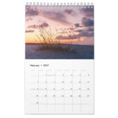 Beach Themed Ocean Foto Geschenk Kalender (Feb 2027)