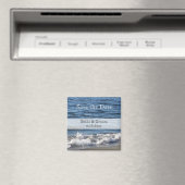 Beach Themed Speichern Sie die Datumsmagnete - Str Magnet (In Situ (Geschirrspüler))