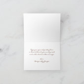 Beach Themed Thank You Note Dankeskarte (Innenseite)