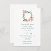 Beach-Themenkreuz, Schönheitsfeier, Christlich Einladung (Vorne/Hinten)