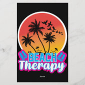 Beach Therapy-18920 Briefpapier (Rückseite)