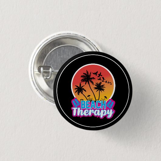Beach Therapy-18920 Button (Vorne & Hinten)