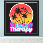 Beach Therapy-18920 Leinwanddruck (Insitu (Holzboden))