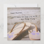 BEACH THERAPY 5,25 x 5,25 Karte (Vorderseite)