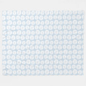 Beach Throw Blanket Fleecedecke (Vorderseite (Horizontal))