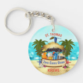 Beach Tiki Bar Classic Schlüsselanhänger (Vorderseite)