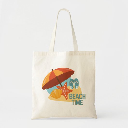 Beach Time Budget Tasche (Vorne)