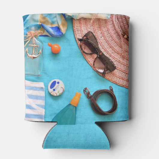 Beach Time Foam Dosenkühler (Rückseite)