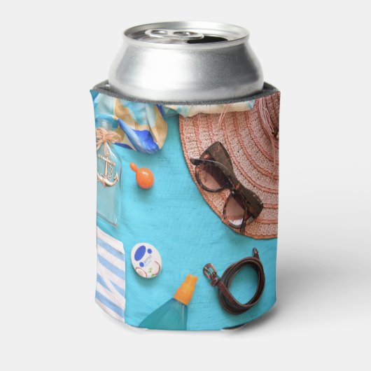 Beach Time Foam Dosenkühler (Kanne Rückseite)