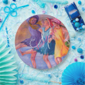 BEACH TIME GIRLFRIENDS MONOGRAM PARTY PAPPTELLER (Party)