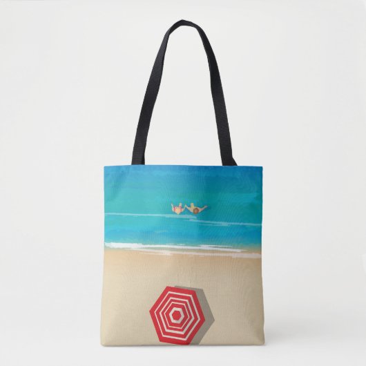 Beach Time! Tasche (Vorderseite)
