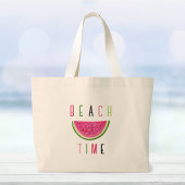 Beach Time Tote Bag Jumbo Stoffbeutel