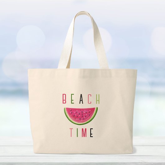 Beach Time Tote Bag Jumbo Stoffbeutel