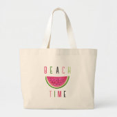 Beach Time Tote Bag Jumbo Stoffbeutel (Vorne)
