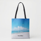 Beach Time Tote Bag Tasche (Vorderseite)