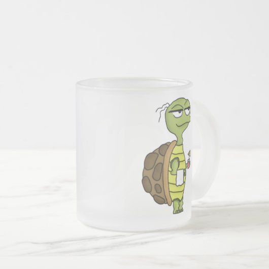 Beach Tortoise Mattglastasse (VorderseiteRechts)