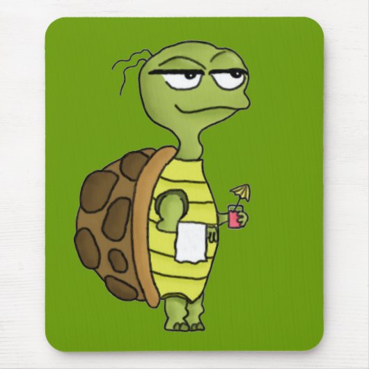 Beach Tortoise Mousepad (Vorne)