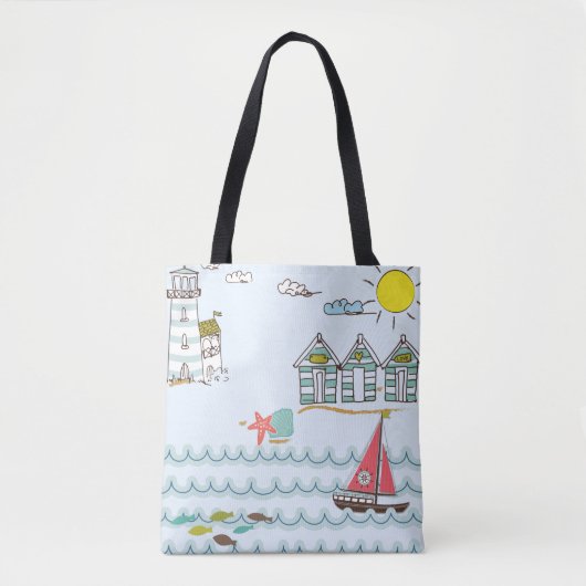 Beach Tote Bag Tasche (Vorderseite)