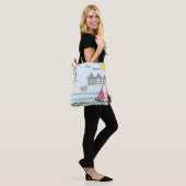 Beach Tote Bag Tasche (Am Model)