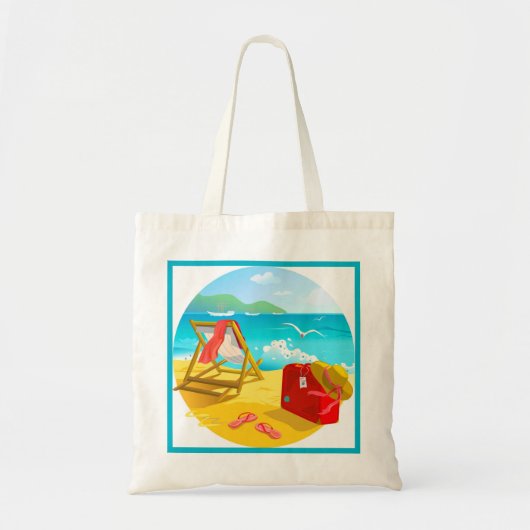 Beach Tote Bag Tragetasche (Vorne)
