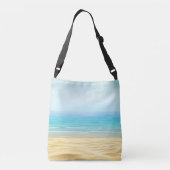 Beach Tote Tasche mit lustiger Badebekleidung (Rückseite)