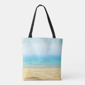 Beach Tote Tasche mit lustiger Badebekleidung (Rückseite)