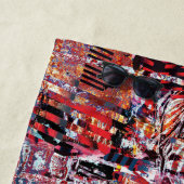 Beach Towel – Fragmented Pulse Strandtuch (Beispiel)