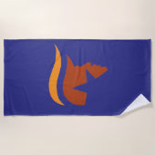 BEACH TOWEL - PATRIOTIC PROFILE  STRANDTUCH (Vorderseite)
