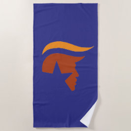 BEACH TOWEL - PATRIOTIC PROFILE STRANDTUCH