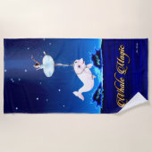 Beach Towel Princess of Whales "Himmlisch Ballet" Strandtuch (Vorderseite)