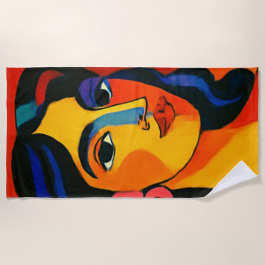 beach towel strandtuch (Vorderseite)