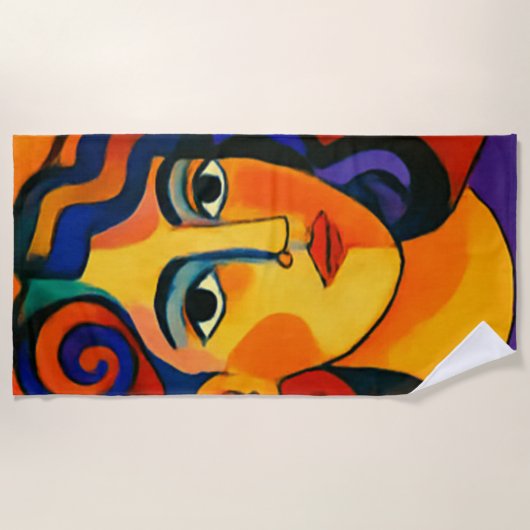 beach towel strandtuch (Vorderseite)