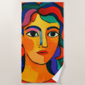 beach towel  strandtuch (Vorderseite)