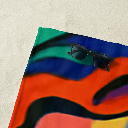 beach towel strandtuch (Beispiel)