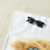 Beach Towel-Tropical Christmas Beach Towel Strandtuch (Beispiel)