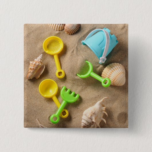Beach Toys Button (Vorderseite)