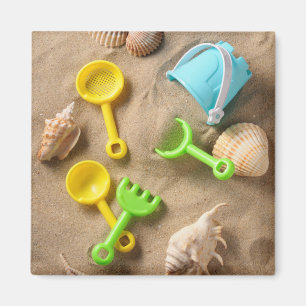 Beach Toys Magnet