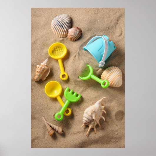 Beach Toys Poster (Vorne)