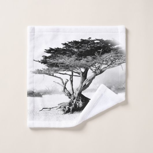 BEACH TREE Badetuch Set (Waschlappen)