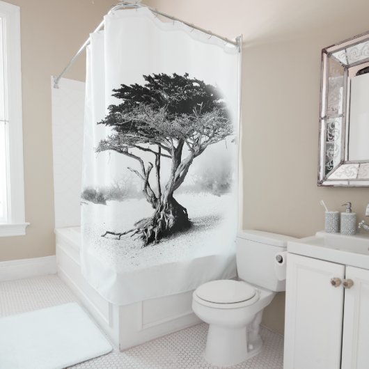 BEACH TREE Duschvorhang (Beispiel)