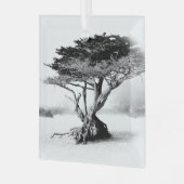 BEACH TREE Glasdekoration Ornament Aus Glas (Vorderseite links)