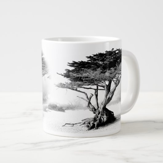 BEACH TREE Jumbo Tasse (Vorderseite Rechts)