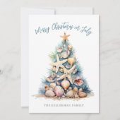 Beach Tree Weihnachten im Juli (Vorderseite)