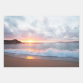 Beach Trio Tropical Paradise Geschenkpapier Set (Vorderseite 2)