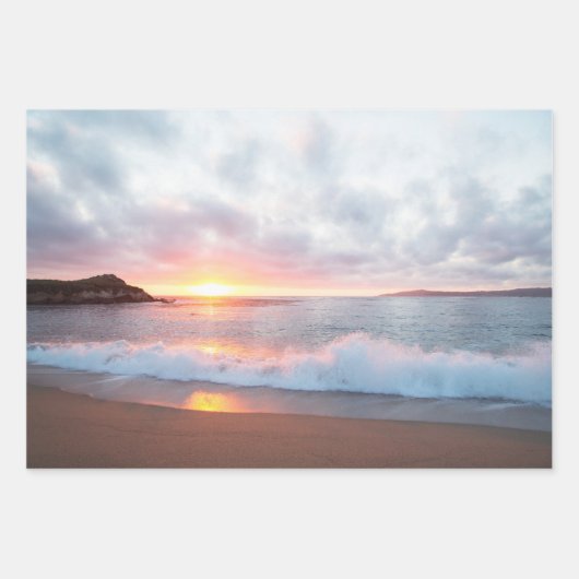 Beach Trio Tropical Paradise Geschenkpapier Set (Vorderseite 2)